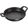 Apvalus kepimo ir užkepimo indas Staub – juodas, 750 ml