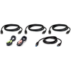 Aten Rinkinys kabli KVM ATEN 2L-7D02UDPX6 1,8 M USB DisplayPort Triple Ekranas juoda 1,8 m