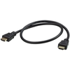 Kabelis Aten HDMI - HDMI 0.6m juoda