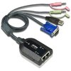 Jungiklis Aten ATEN KA7178 KVM adapteris, CPU modulis, VGA, USB, garsas, virtuali medija, dviguba išvestis