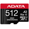Atminties kortelė MEMORY Micro SDXC 512GB W/AD./AUSDX512GUI3V30SHA2-RA1 ADATA