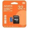 Atminties kortelė su adapteriu ADATA Premier AUSDH32GUICL10A1-RA1 (32 GB; 10 klasė, V10; + adapteris)