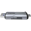 Unitek Skaitytuvas kart SD/Micro SD USB-A 5Gbps/USB-C