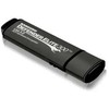 „iStorage Kanguru Defender Elite300“, 128 GB USB atmintinė, USB A tipo, 3.2 kartos 1 (3.1 kartos 1), juoda, pilka