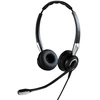 Ausinės Jabra Biz 2400 II QD Duo NC Ausinių rinkinys su laidu su lankeliu ant galvos Biuro/centrum telefoniczne Juodas, Sidabrinė