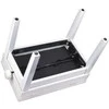 V-TONE ŁAWA 2 WH - piano bench with storage compartment and height adjustment, baltas