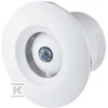 AWENTA Lubos vonios ventiliatorius Orbit fi100 88m3 / h 13W 230V su judesio jutiklis ir laikmatis balta AVENTA WXO100R