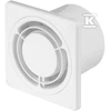 Ventiliatorius AWENTA išmetimo ventiliatoriaus žiedas fi 100 10W IPX4 baltas (WWR100)