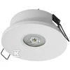 AWEX AXP IP65 / 20 ECO LED 3W 330lm (atviras variantas) 1h vienos paskirties AT balta AXPO / 3W / ESE / AT / WH - AXPO / 3W / ESE / AT / WH