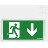 AWEX EXIT IP65 1W 1h vienafunkcis baltas OTE / 1W / ESE / X / WH