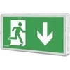 AWEX EXIT IP65 1W dvigubos paskirties baltos spalvos OTE / 1W / CSA / X / WH - OTE / 1W / CSA / X / WH