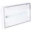 AWEX Avarinis būstas EXIT S IP65 LED 1W 3h dvigubos paskirties PT balta + PU34 ETS / 1W / CSA / PT / WH