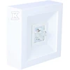 AWEX LOVATO N ECO LED 3W 315lm (opt. low) 1h vienafunkcis baltas LVNC / 3W / ESE / AT / WH - LVNC / 3W / ESE / AT / WH