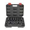 AW-Tools Smūginių galvučių rinkinys AWTools AW38691BL; 1/2''; 10-32 mm; 14 vnt.