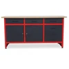 AWTOOLS stalas WARSZTATOWY 6 stalčiai 160x60x85cm