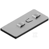 C profilio pagrindas su vibruojančia guma PC50P Baks 858434