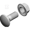 Baks SGKFM8X20 VARŽTAS SU STŪMIMO GALVA + VERŽLĖ