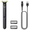 Barzdaskutė „Philips Norelco OneBlade QP1424/10“ vyriškas skustuvas, tinklelio skustuvas, žoliapjovė, anglies spalvos