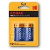 Kodak Max C tipo šarminių baterijų pakuotė (2 vnt.)