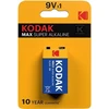 KODAK Max 6LR61 9V Elementas
