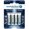 everActive AA šarminės baterijos pakuotėje