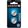 Baterija CR2032 everActive (lizdinė pakuotė, 2 vnt.)
