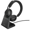 Belaidės ausinės Jabra Evolve2 65 UC stereo + LS juodos USB-C