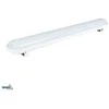 Lubinis šviestuvas Bemko 18W LED linijinis šviestuvas SOLIS, baltas, 4000K, IP65