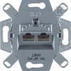 Duomenų lizdai Berker, Lizdo tipas 2x RJ45 Cat6A