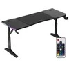 Huzaro Hero 4.6 RGB Juodas Gaming Desk
