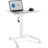 Biurko SENSE7 biurko mobilne Balta 70 cm x 52 cm Baltas