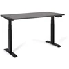 UNIQUE ACTIVE I Electric desk 140x70 cm Juodas