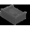 USB lizdo užrakinimas nuo neleistino įjungimo, juoda (pak. 10 vnt + raktas) ALANTEC