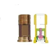 Bmeters Sraigtinė jungtis BKM DN20 3/4" su vožtuvu