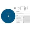 Bosch DISKINIS Pjūklas 305x25,4 mm 80 DANTŲ EXPERT NERŪDIJANČIO PLIENO / NERŪDIJANČIO PLIENO INOX
