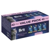 BRIT Premium by Nature Value pack Sterilised Box – šlapias kačių maistas – 40x100g