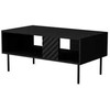 Cama Meble Cama LUCCA bench/table 100x55x46 juodas