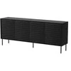 Cama Meble Cama 4D CORTINA komoda 200x40x81 juodas