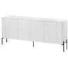 Cama Meble Cama VERA komoda 190x40x80 matinis baltas