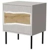 Cama Meble Cama Bedside cabinet, 2 pcs. INSERTO 50x40x61.5 cashmere + LED