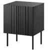 Cama Meble Cama Bedside table 2 pcs ISLA 44,5x40x59 juodas matt