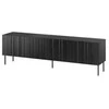 Laikiklis Cama Meble Cama RTV cabinet ISLA 200x40x60 mat juodas