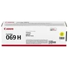 CANON tonerio kasetė 069 didelės talpos geltona