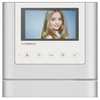 CDV-43M Baltas monitorius, skirtas COMMAX analoginėms sistemoms, 4,3" TFT-LCD, laisvų rankų įranga, jutikliniai mygtukai, COMMAX