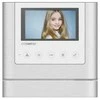 CDV-43M Baltas monitorius, skirtas COMMAX analoginėms sistemoms, 4,3" TFT-LCD, laisvų rankų įranga, jutikliniai mygtukai, COMMAX