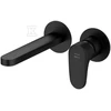Cersanit BATE.UMY.SIDE.IN.Juodas+ HANDLES.GOLD.