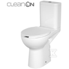 Pastatomas WC Cersanit Etiuda, su CleanOn, paaukštintas, be dangčio