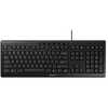 CHERRY STREAM klaviatūra Biuro USB QWERTY US English Juodas