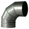 Kaminų alkūnė WADEX 116, D180 mm 90°