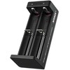 Cilindrinių ličio jonų 18650 Xtar MC2C USB-C akumuliatorių įkroviklis